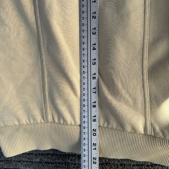 Vintage GAP Women's Hooded Vest Size Small Soft Faux Fur Lined Warm Knit Jacket - Picture 6 of 10